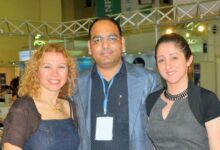 Dr Prem with Arzu and Ozlem