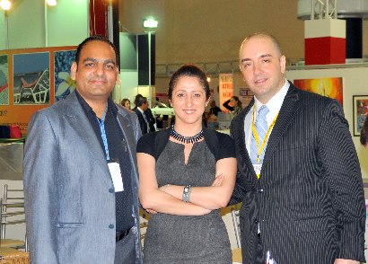 Dr Prem with Ozlem and Kemal