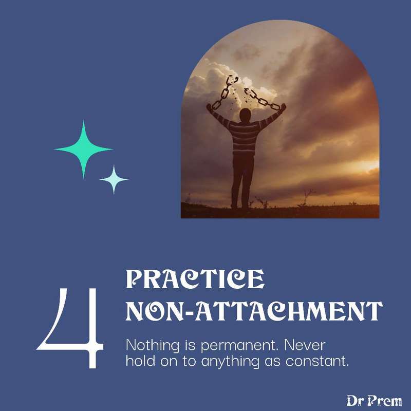 Practice Non-attachment