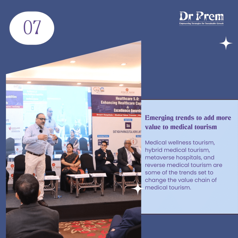 Dr Prem talking about the emerging trends