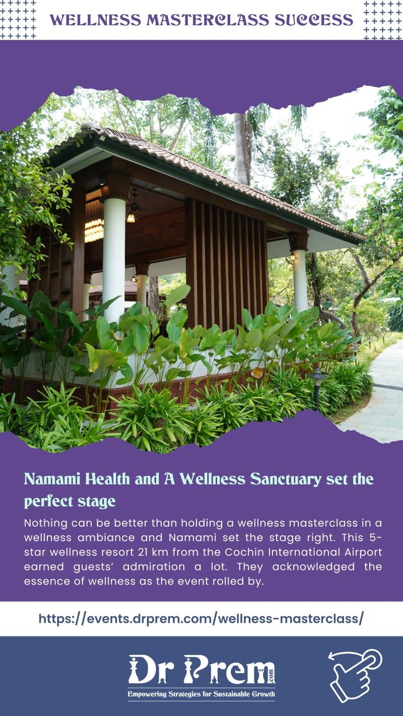 Namami Health and A Wellness Sanctuary set the perfect stage