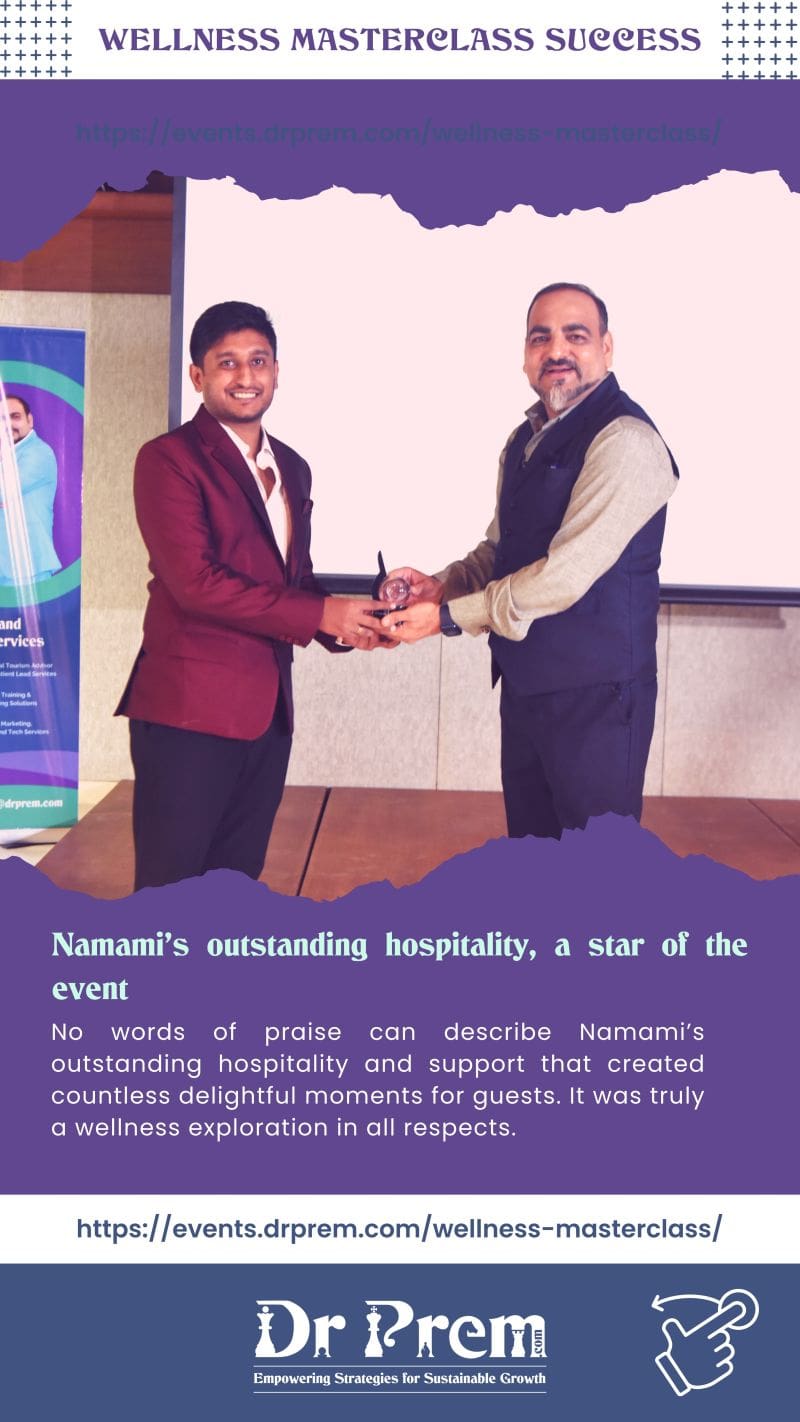 Namami’s outstanding hospitality, a star of the event