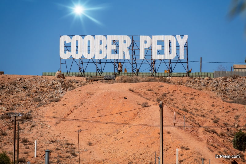 Coober Pedy in south Australia