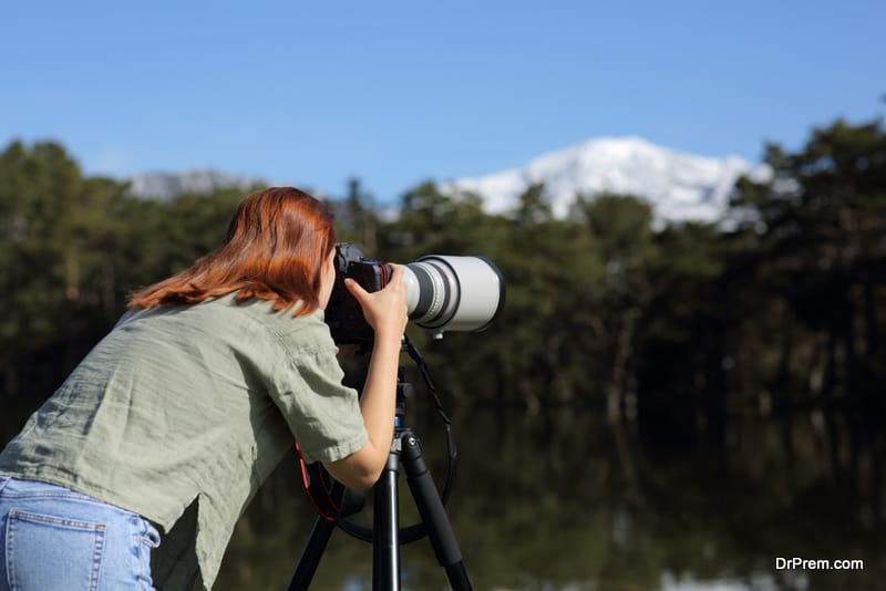 Photo shots of the surrounding landscape