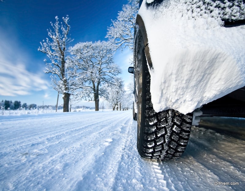 roads become treacherous during winters