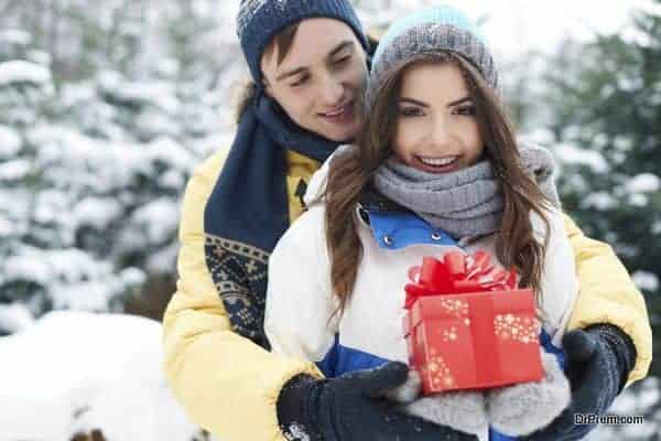 romantic Christmas holidays