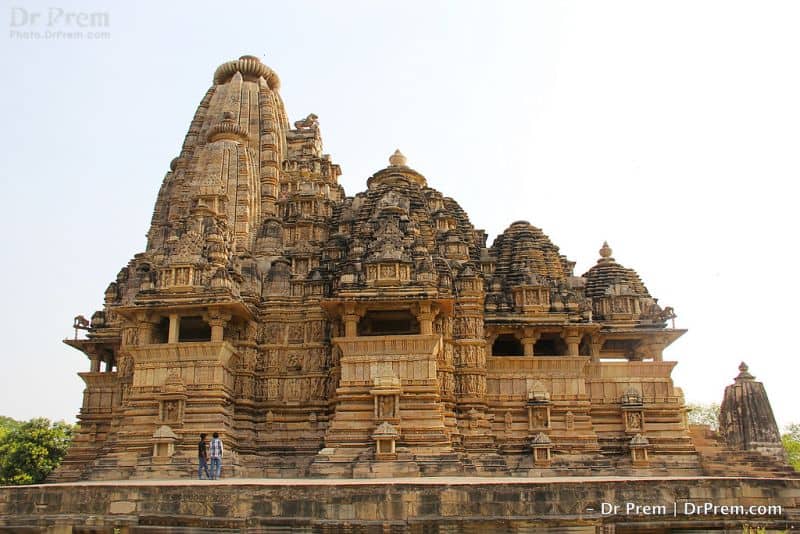 Kendriya Mahadev temple of Khajuraho, India is a study in epic art.