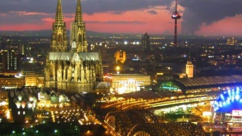 Cologne Germany by Night