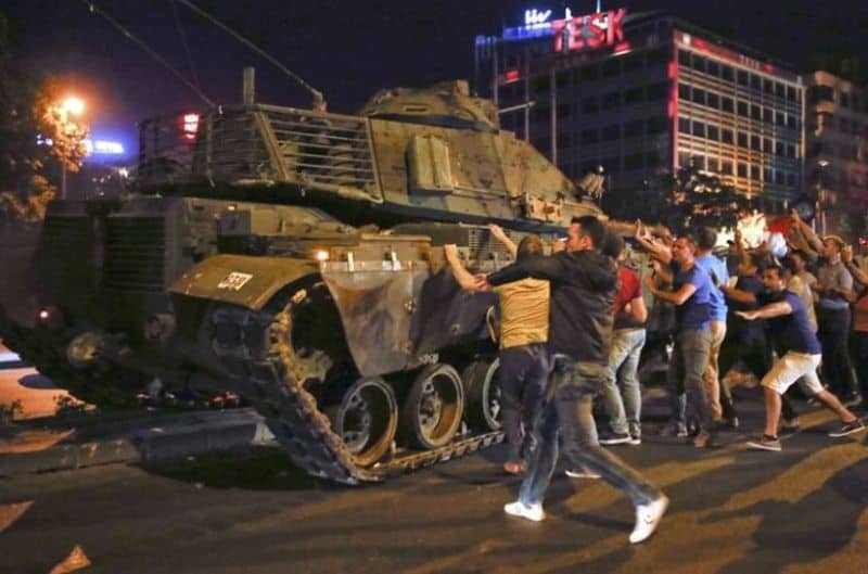 military coup in Turkey