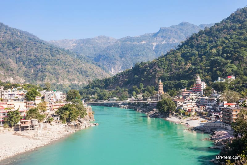 Rishikesh in India