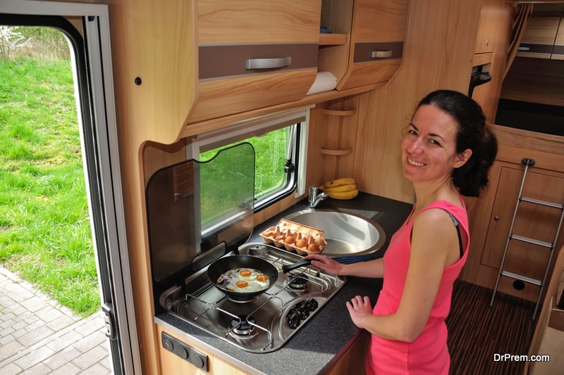 RV kitchen