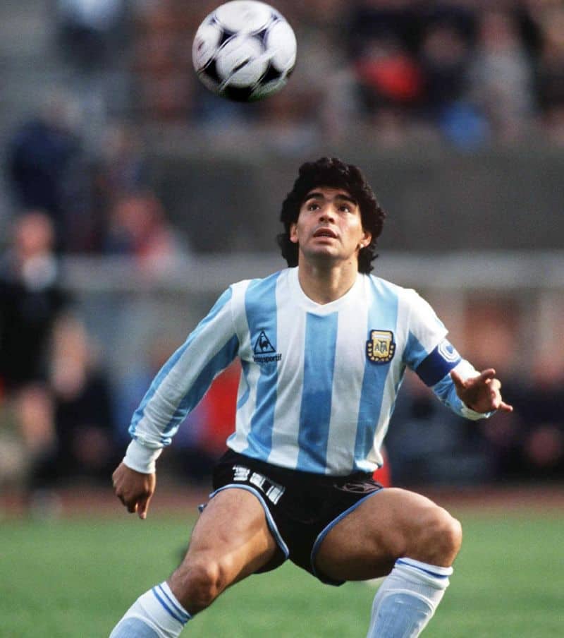 soccer legend Diego Maradona