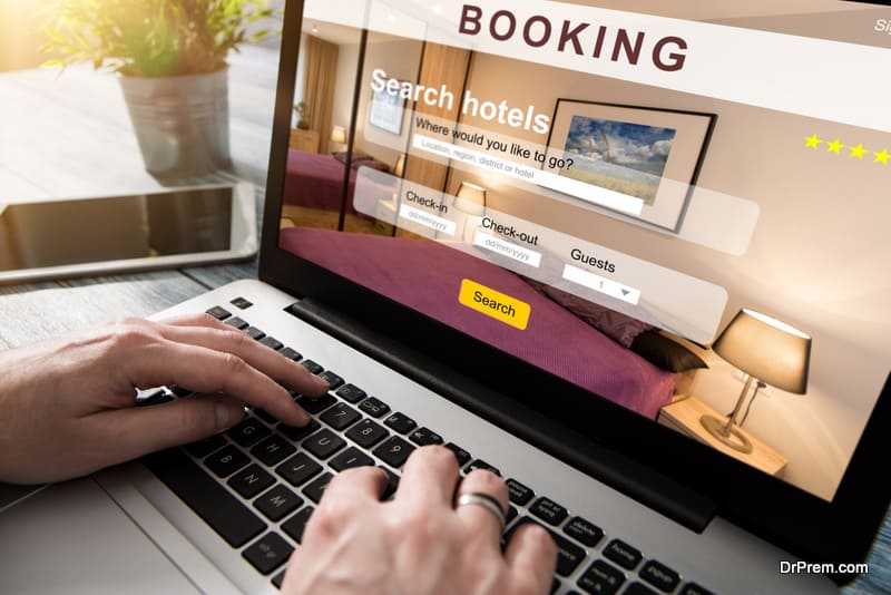 online hotel booking trend