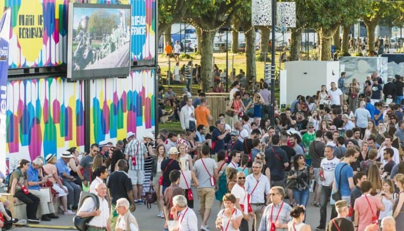 Bordeaux wine festival