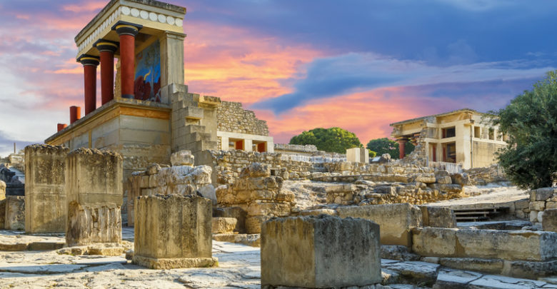 Knossos in Crete