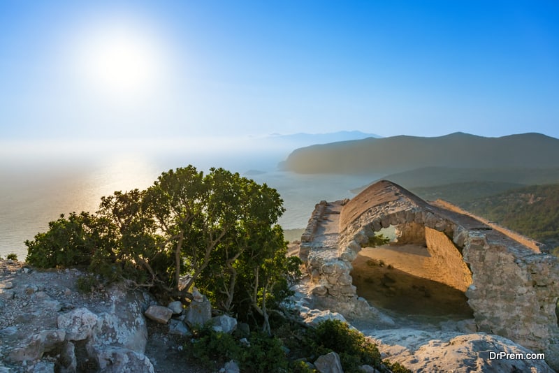 Monolithos Castle in Rhodes