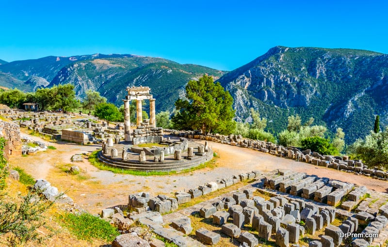 Temple of Apollo in Delphi