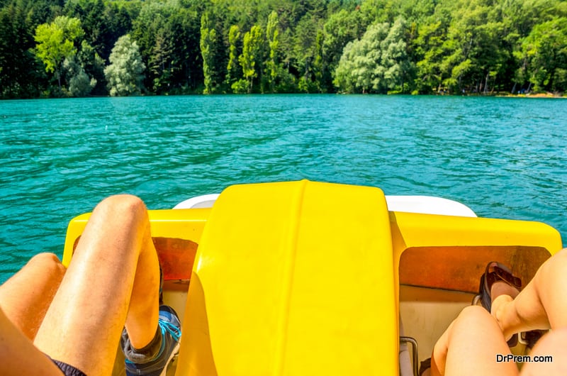 pedalo paddle boat