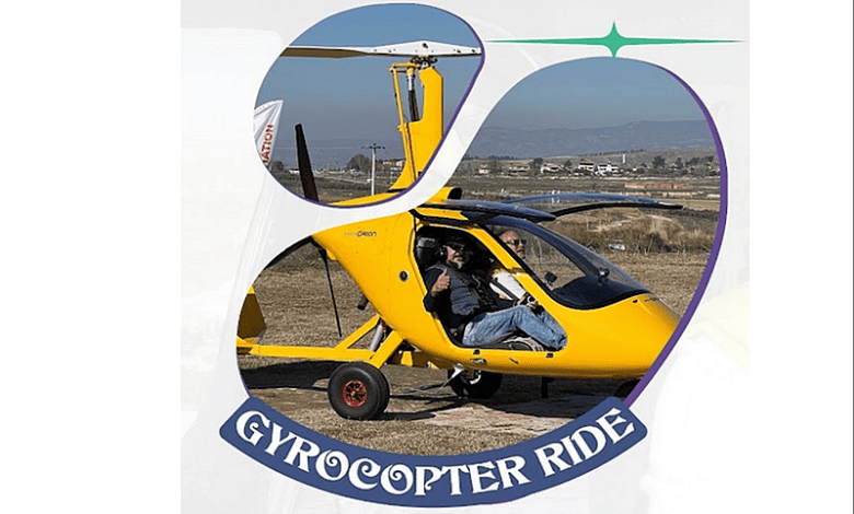 Discover the One-of-a-Kind Adventure Wellness with Dr. Prem's Gyrocopter Ride over Pamukkale, Turkey!