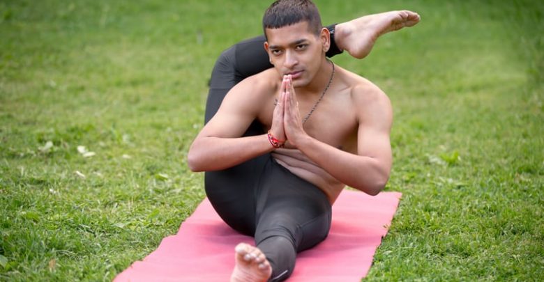 Eka Pada Sirsasana Leg Behind The Head Pose Explained Wellness Tourism Wellness Resort Guide Magazine And Consultancy By Dr Prem