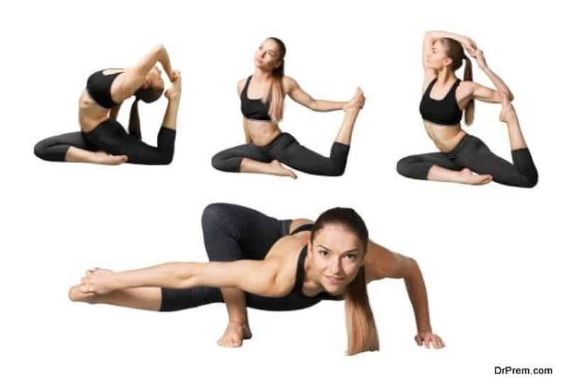 Yoga promotes the overall fitness of your body and improves your flexibility