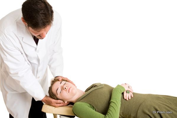 Chiropractic Adjustment Isolated