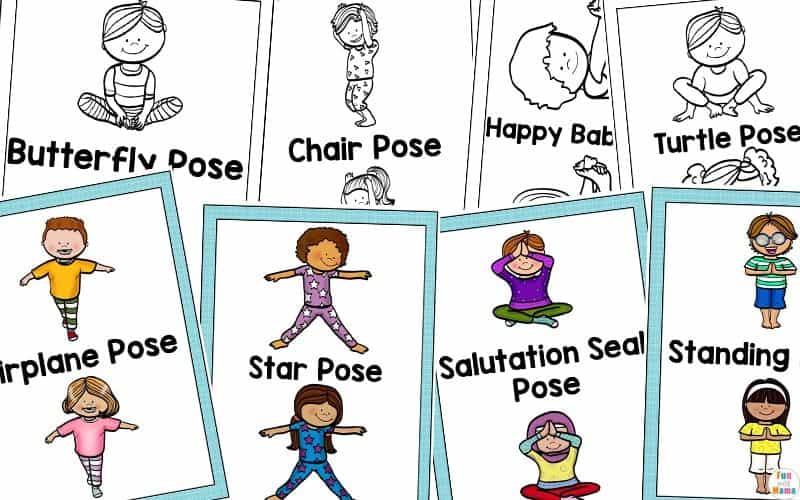 Kids Yoga Cards