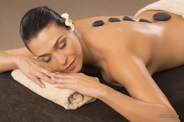 wellness stone massage