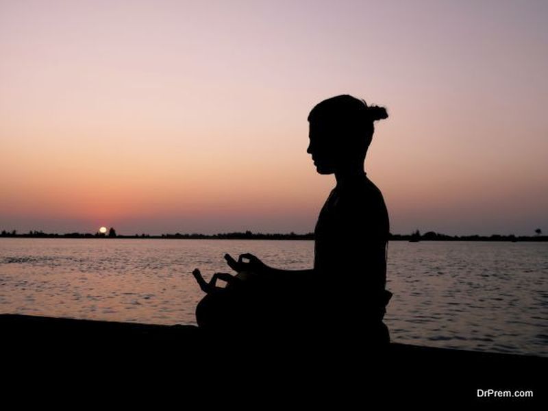 woman doing Kabbalah Meditation