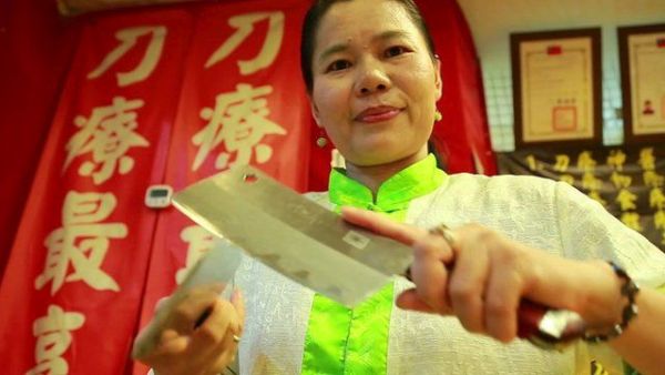 Chinese knife massage