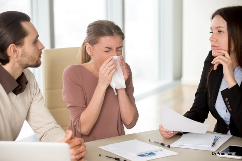 employees are more likely to fall sick