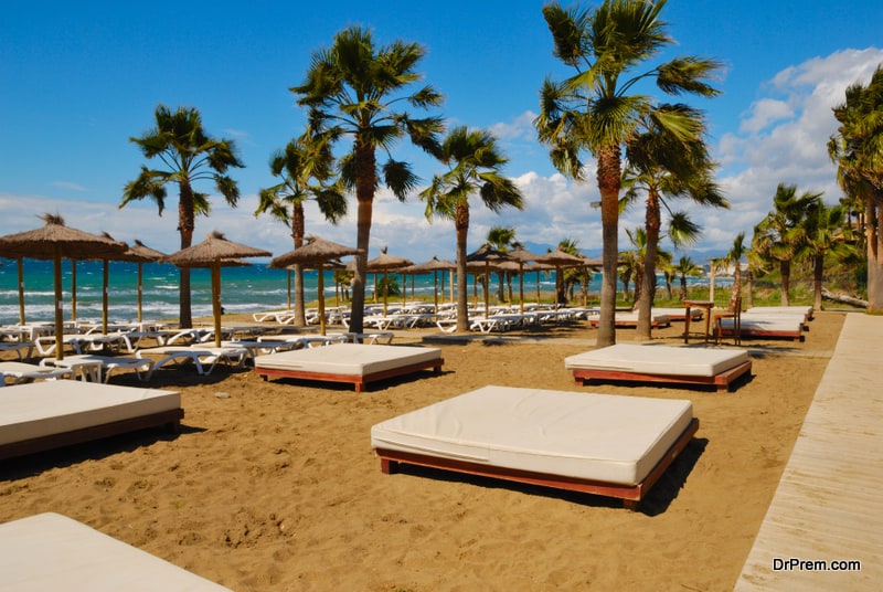 Beach resort located in Marbella (Spain)