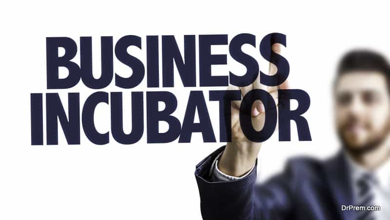 Business Incubator sign