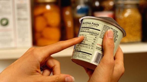 The nutrition labels may not be accurate