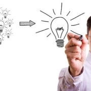 How do great ideas originate and when?