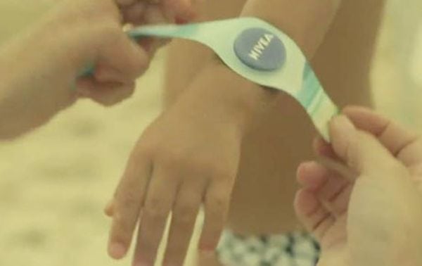 Nivea Ad Print Wristband