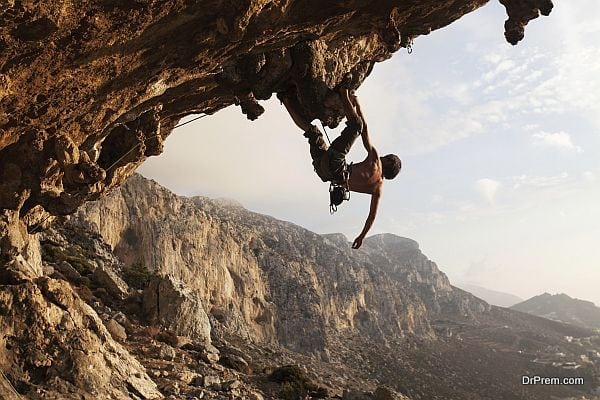 Rock climber