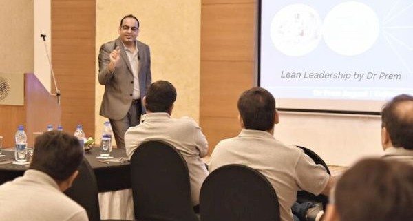 Dr Prem conducted lean leadership workshop