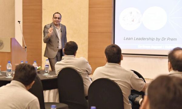 Dr Prem conducted lean leadership workshop
