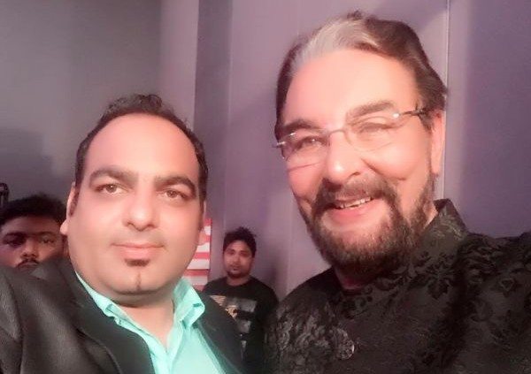 Dr. Prem with Mr. Kabir Bedi