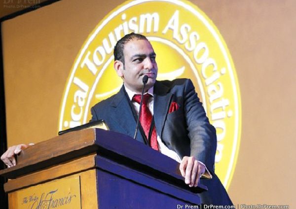 Dr Prem Speaks during Medical Tourism Congress in San Francisco, US-L