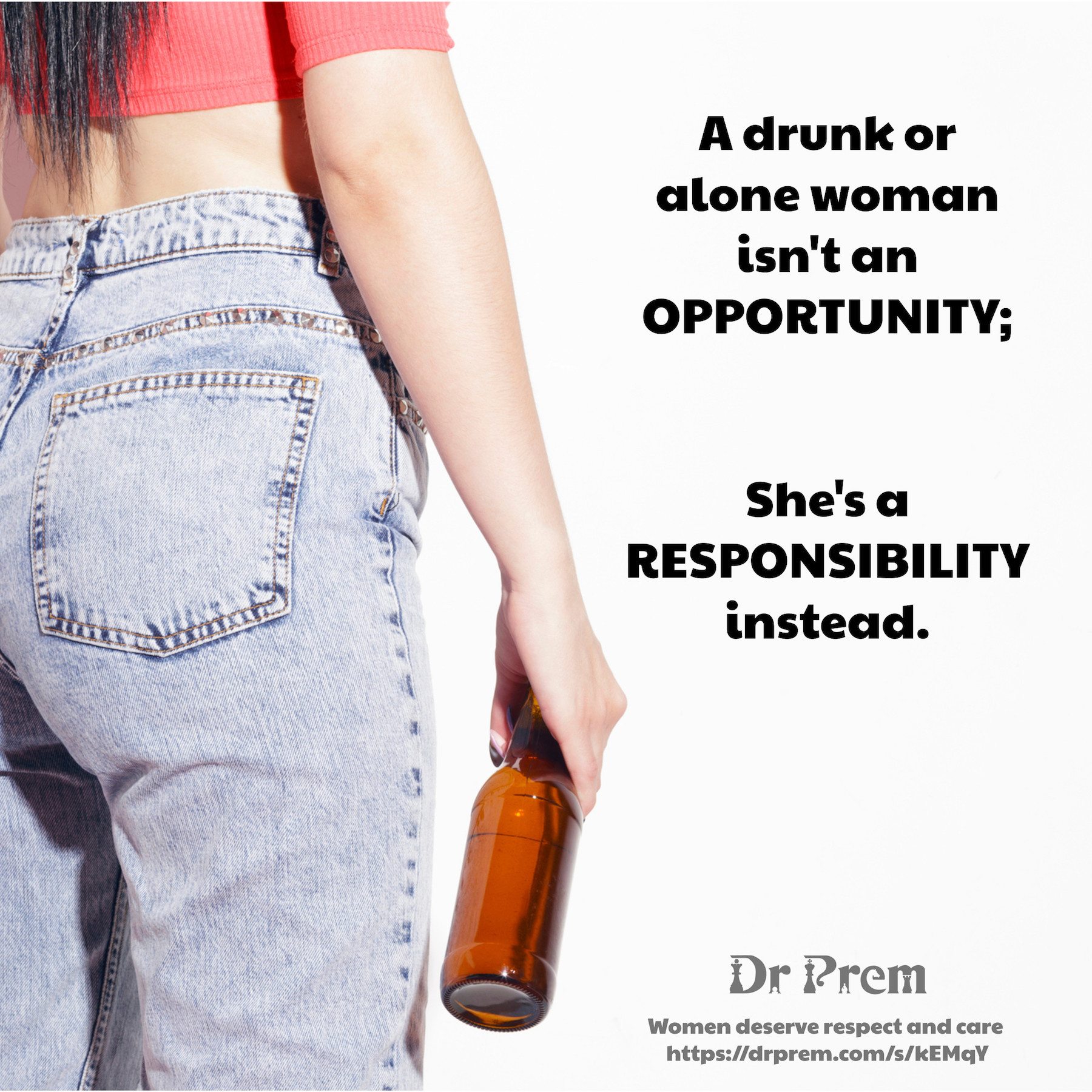 alone woman is not an opportunity 
